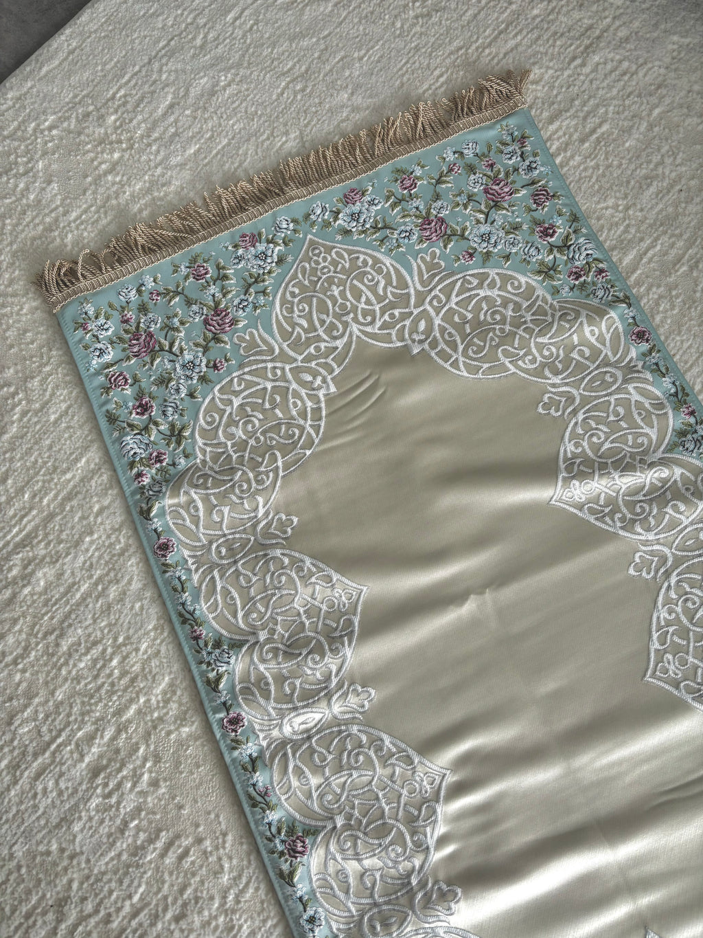 Garden Tapis bleu
