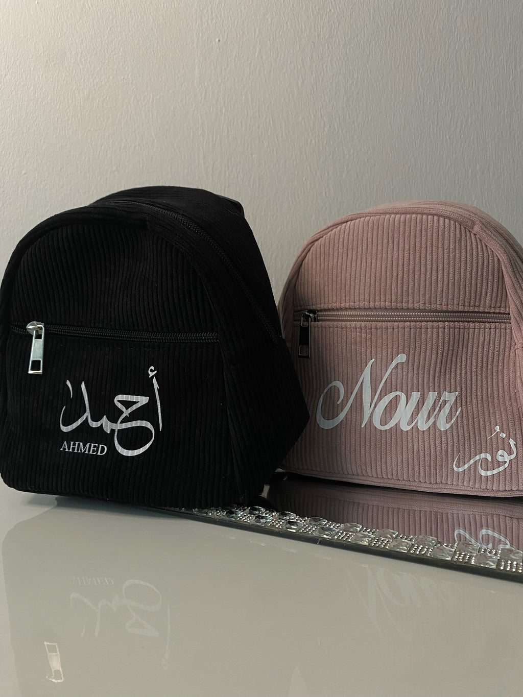 Sac à dos en velour enfants