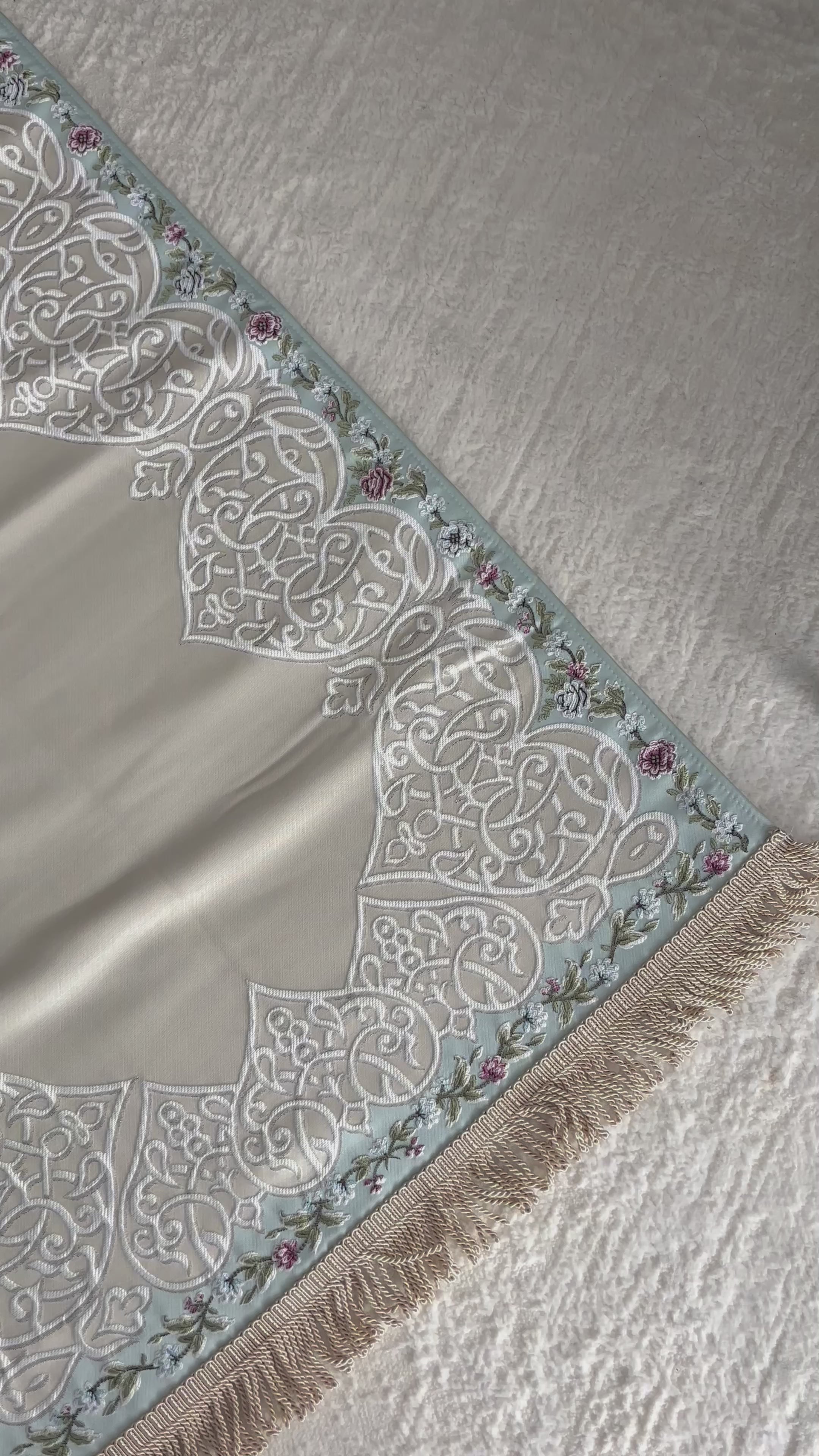 Garden Tapis bleu